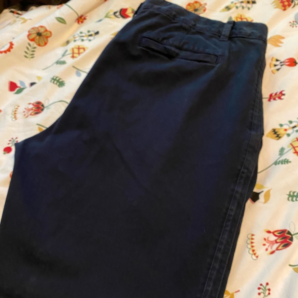 Gap Navy Blue Girlfriend Chinos